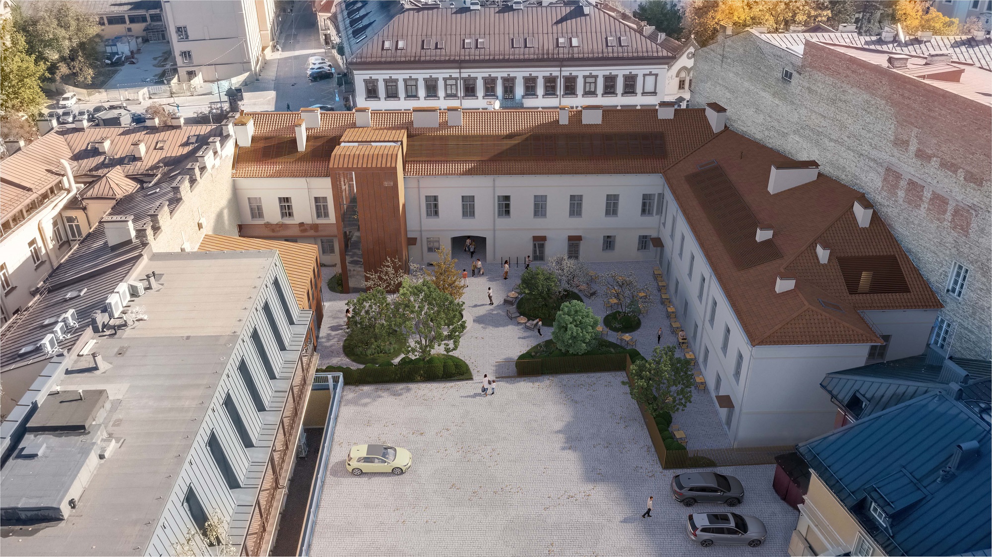 „INVL Baltic Real Estate“ viešina pastato Vilniaus senamiestyje rekonstrukcijos projektinius pasiūlymus